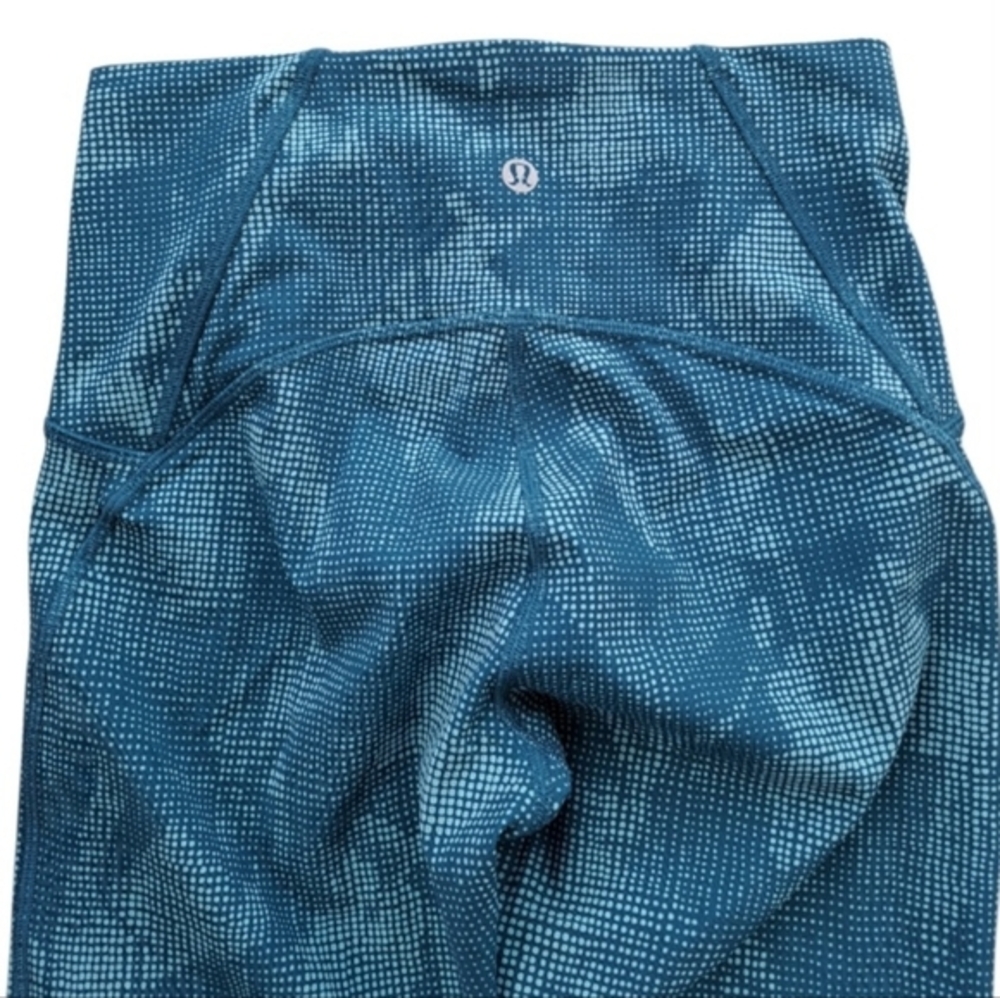 Blue Patterned Jeggings - Picture 8 of 11